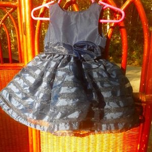 🍀3/15 Carter's Navy Blue Baby Sundress